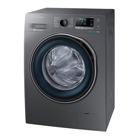 Refurbished Samsung WW90J6410CX EcoBubble Freestanding 9KG 1400 Spin Washing Machine Graphite