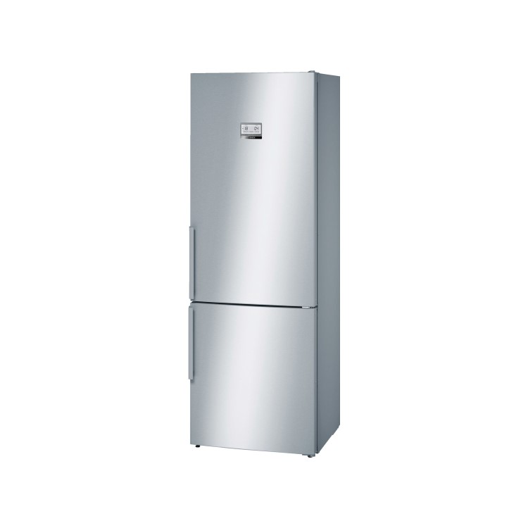 Bosch Serie 6 KGN49AI30G No Frost Easy Clean 435L A++ Fridge Freezer - Stainless Steel