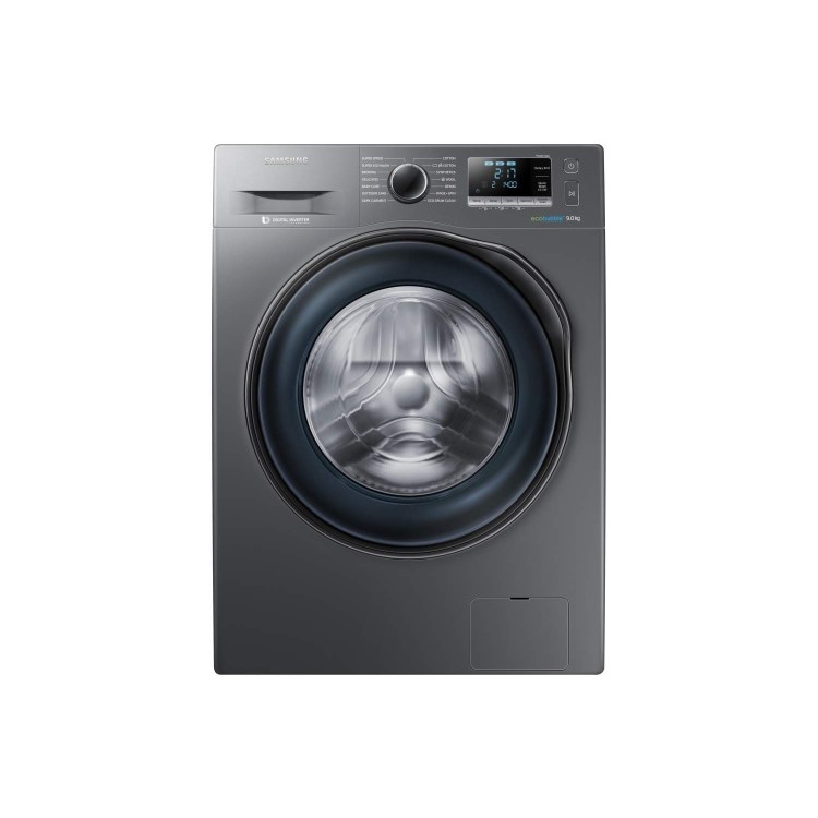 Refurbished Samsung WW90J6410CX EcoBubble Freestanding 9KG 1400 Spin Washing Machine Graphite