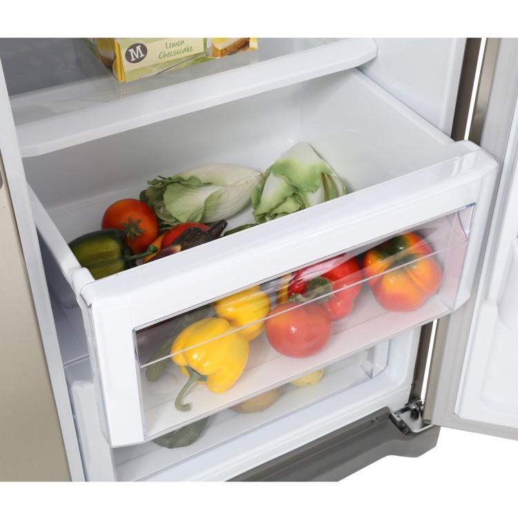Samsung RSA1SHPN1 Frost Free 529L American Freestanding Fridge Freezer - Platinum Inox Stainless Steel