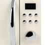 electriQ 20L 800W Retro Design Freestanding Digital Microwave in Cream