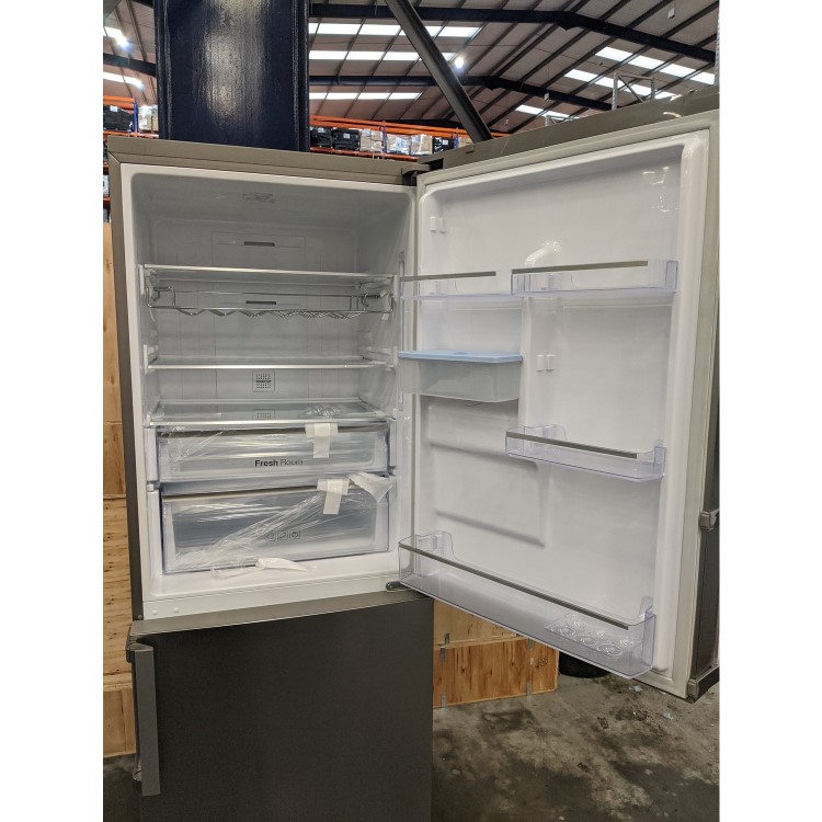 Refurbished Samsung RL4362FBASL Freestanding 432 Litre 70/30 Fridge Freezer Stainless Steel