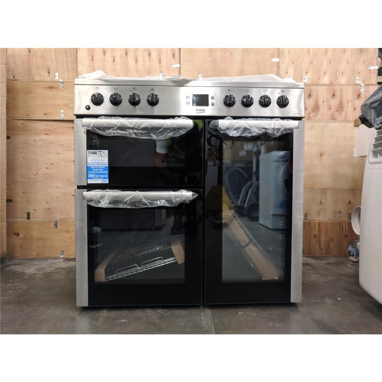 Refurbished Bosch BDVF90X 90cm Dual Fuel Range Cooker
