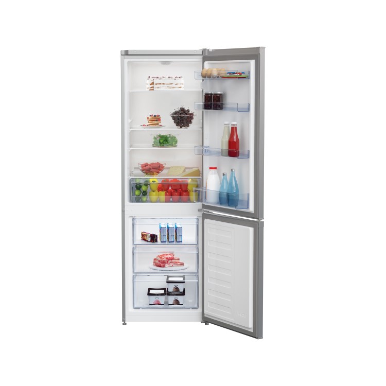 Beko CSG1571S 262 Litre Freestanding Fridge Freezer 60/40 Split A+ Energy Rating 54.5cm Wide - Silver