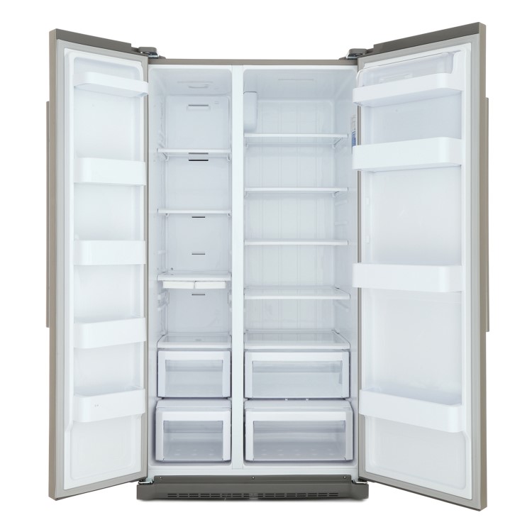 Samsung RSA1SHPN1 Frost Free 529L American Freestanding Fridge Freezer - Platinum Inox Stainless Steel