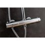 GRADE A1 - Dio Round Shower with Thermostatic Valve & Slide Rail Kit
