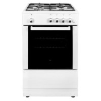 electriQ 50cm Gas Cooker - White