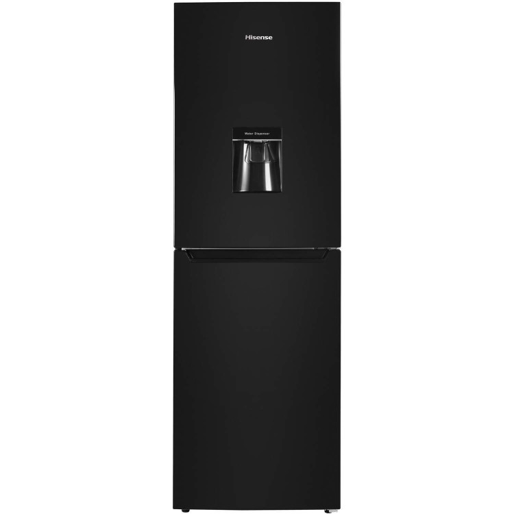 Hisense RB320D4WB1 50/50 Freestanding Fridge Freezer With Water Dispenser - Black