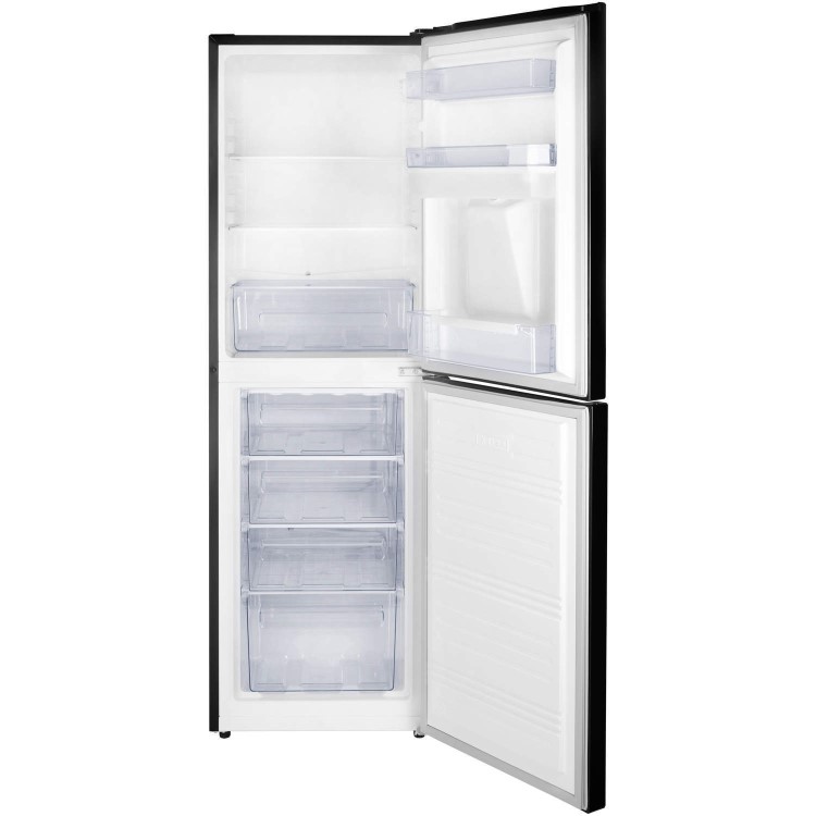 Hisense RB320D4WB1 50/50 Freestanding Fridge Freezer With Water Dispenser - Black