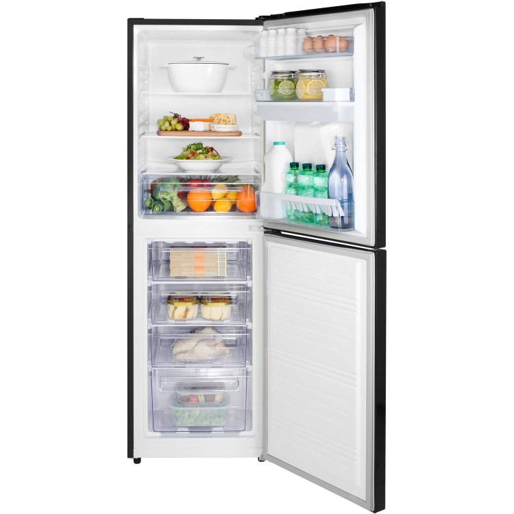 Hisense RB320D4WB1 50/50 Freestanding Fridge Freezer With Water Dispenser - Black