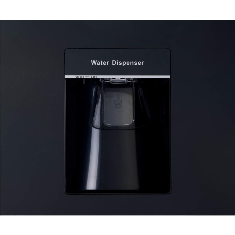 Hisense RB320D4WB1 50/50 Freestanding Fridge Freezer With Water Dispenser - Black