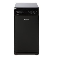 Hotpoint Aquarius SIAL11010K 10 Place Slimline Freestanding Dishwasher - Black