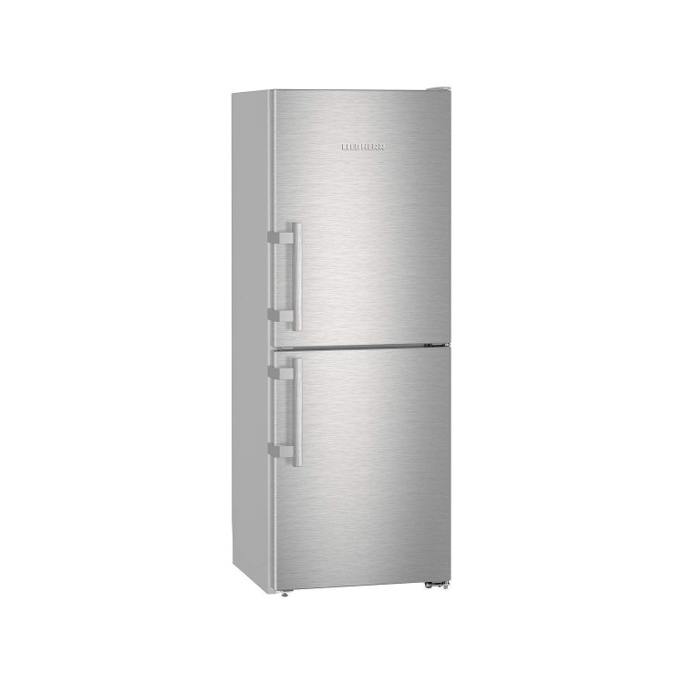 Refurbished Liebherr CNef3115 Freestanding 260 Litre 50/50 Frost Free Fridge Freezer Stainless Steel