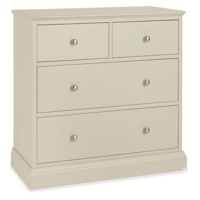 Bentley Designs Ashby 2+2 Chest of Drawers in Cotton White 
