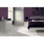 Bentley Designs Ashby 1 Drawer Nightstand In Cotton White 