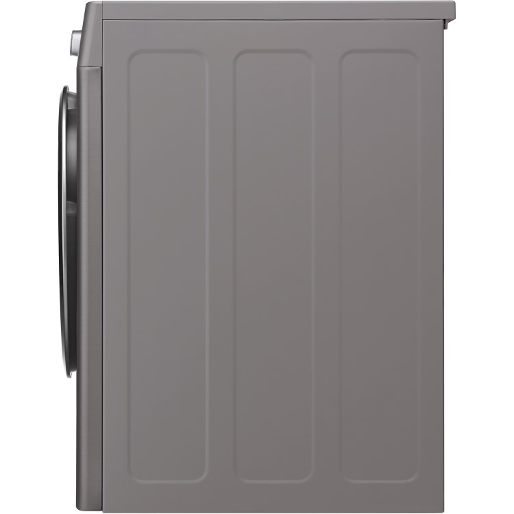 LG F4J8FH2S 9kg Wash 6kg Dry Eco Hybrid Freestanding Washer Dryer With TrueSteam And SmartThinQ - Shiny Steel