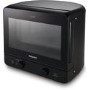 Refurbished Hotpoint MWH1311B Xtraspace  Curve 13L 700W Microwave Black
