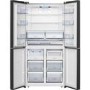 Hisense RQ689N4AC1 556 Litre American Style Fridge Freezer Frost Free 4 Door 91cm Wide - Silver