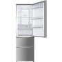 Refurbished Haier A3FE635CGJE Freestanding 343 Litre Frost Free Fridge Freezer Stainless Steel