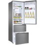 Refurbished Haier A3FE635CGJE Freestanding 343 Litre Frost Free Fridge Freezer Stainless Steel