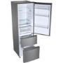 Refurbished Haier A3FE635CGJE Freestanding 343 Litre Frost Free Fridge Freezer Stainless Steel