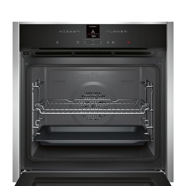 Refurbished Neff N70 B17CR32N1B 60cm Single Built In Electric Oven Stainless Steel