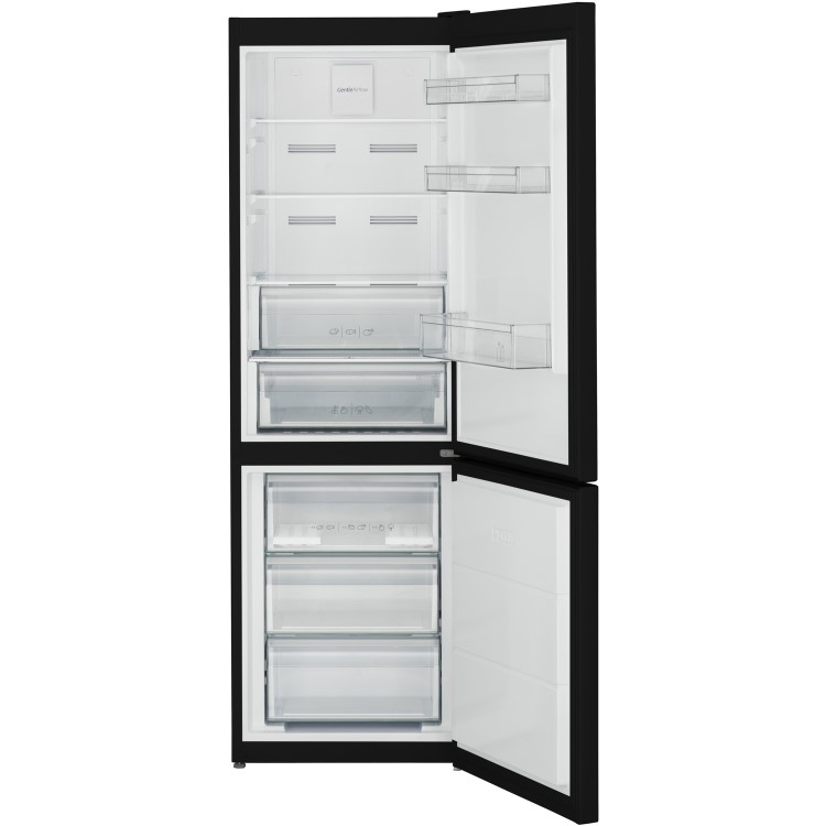 Sharp SJBM324B 60cm Frost Free Freestanding Fridge Freezer - Black