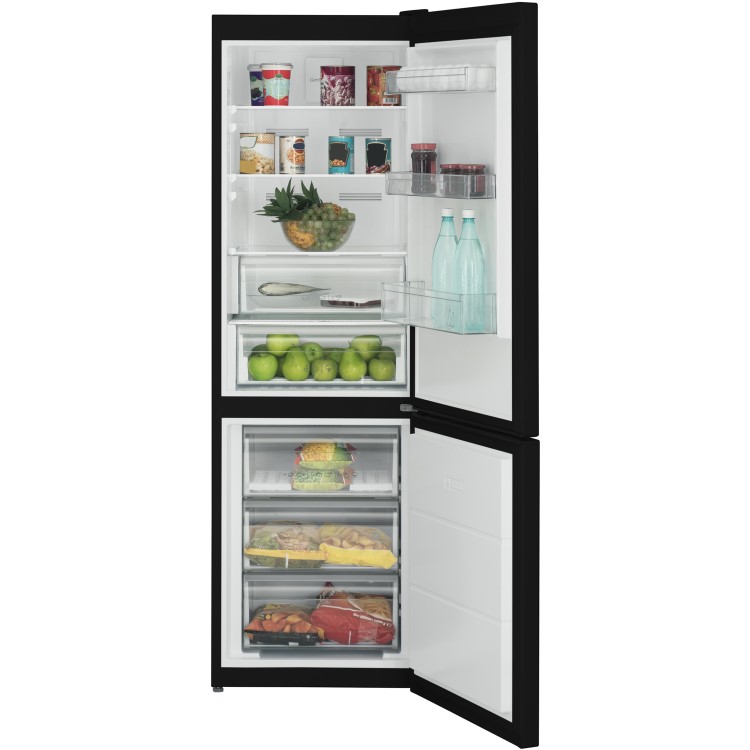 Sharp SJBM324B 60cm Frost Free Freestanding Fridge Freezer - Black