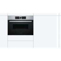 Refurbished Bosch CMG633BS1B Compact Built In 45L 900W Combination Microwave Oven Stainless Steel