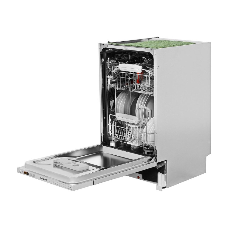 Hotpoint Ultima LSTF9H123CL 10 Place Slimline Fully Integrated Dishwasher with Quick Wash - Stainless Steel