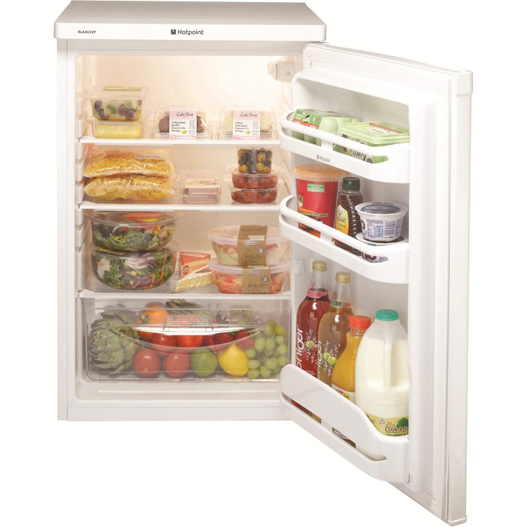 Hotpoint RLAAV22P1 55cm Wide Freestanding Under Counter Fridge - White