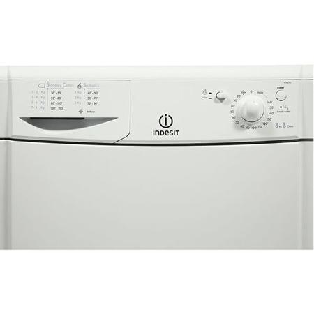 Refurbished Indesit EcoTime IDC8T3B Freestanding Condenser 8KG Tumble Dryer White