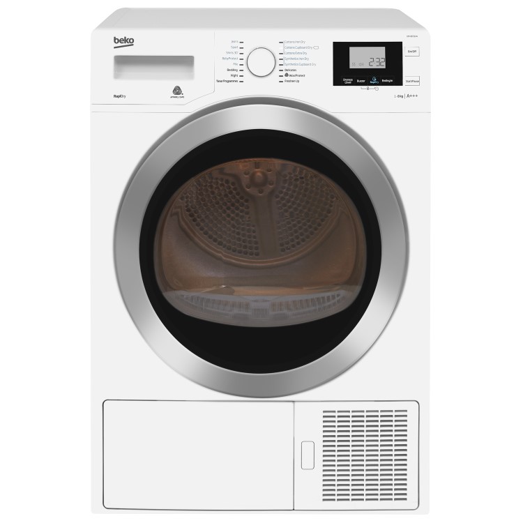 Beko DPH8756W 8kg  Freestanding Heat Pump Tumble Dryer - White