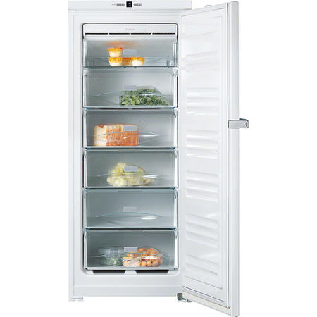 Refurbished Miele FN24062 185 Litre Freestanding Upright Freezer 145cm Tall Frost Free 60cm Wide White