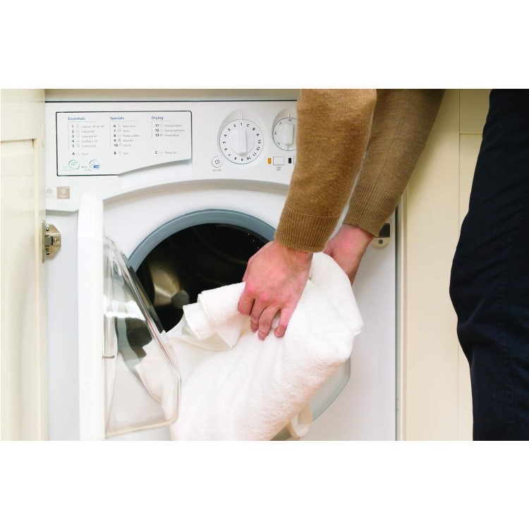 Hotpoint 6.5kg Wash 5kg Dry 1200rpm Integrated Washer Dryer - White