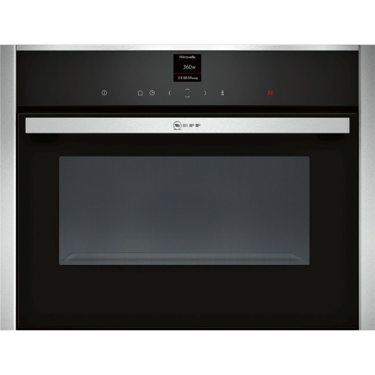 Refurbished Neff N70 C17UR02N0B Built In 36L 900W Microwave Oven Stainless Steel