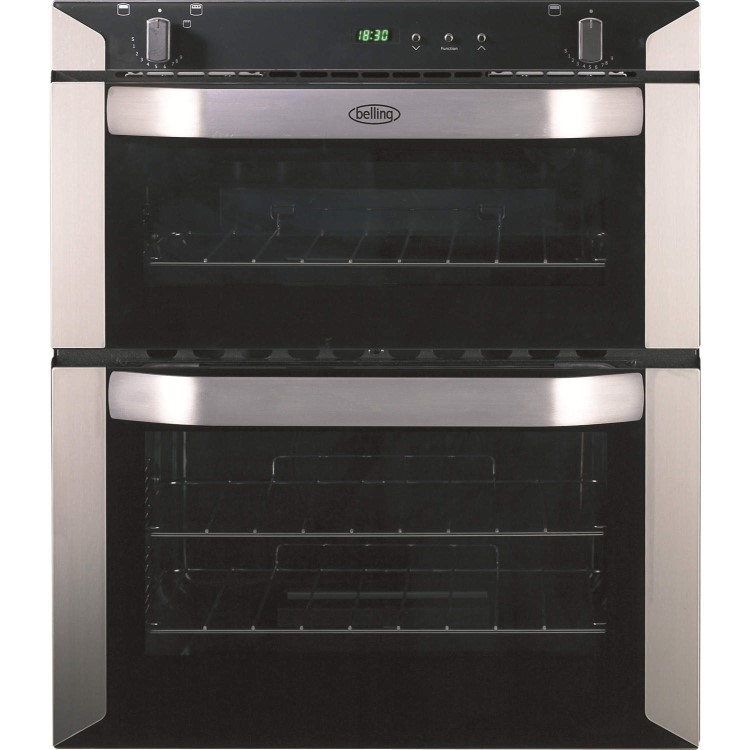 Belling BI70GSTA Built Under Gas Double Oven in Stainless steel