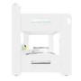GRADE A1 - Sky White Bunk Bed - Ladder Can Be Fitted Either Side!