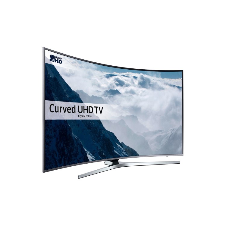 Ex Display - SAMSUNG UE49KU6670 Smart 4k Ultra HD HDR 49" Curved TV -  Wall Mountable Only 