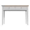 Darley Two Tone Dressing Table in Solid Oak and Light Grey