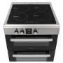 Belling FSI608MFTc 60cm Double Oven Electric Cooker With Induction Hob - Stainless Steel
