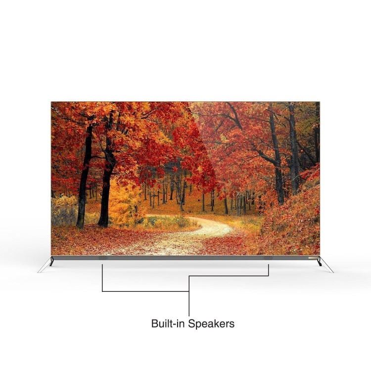 electriQ 55" 4K UHD OLED LG Panel HDR Android Smart TV with Freeview HD