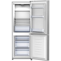 Fridgemaster 165 Litre 60/40 Freestanding Fridge Freezer - Silver