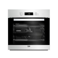 Beko BIF22300W Big Capacity 5 Function Electric Built-in Fan Single Oven White