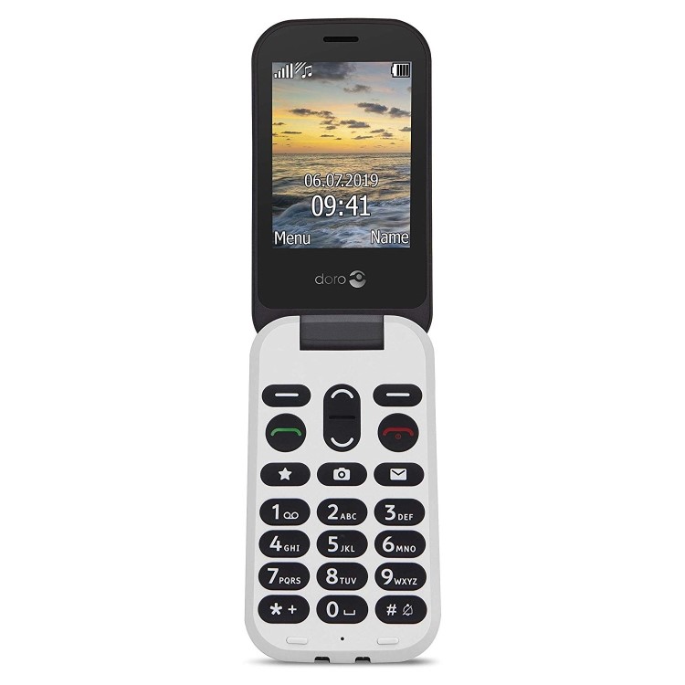Doro 6060 Black 2.8" 8MB 2G Dual SIM Unlocked & SIM Free