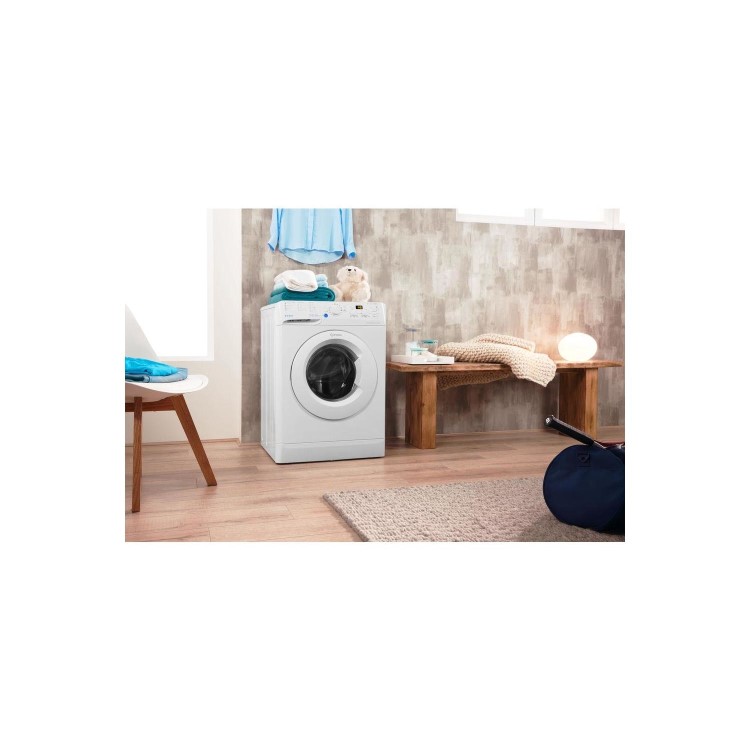 Refurbished Indesit BWE71452WUKN Freestanding 7KG 1400 Spin Washing Machine White
