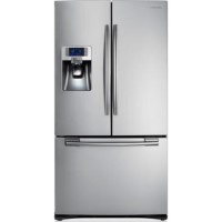 Samsung RFG23UERS1 520L American Style Freestanding Fridge Freezer Frost Free 3 Door 91cm Wide - Stainless Steel