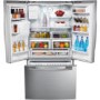 Samsung RFG23UERS1 520L American Style Freestanding Fridge Freezer Frost Free 3 Door 91cm Wide - Stainless Steel
