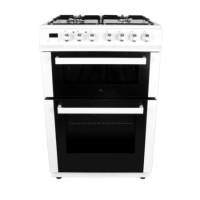 Refurbished electriQ IQDFC1W60 60cm Dual Fuel Cooker