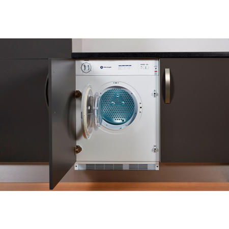 White Knight C4317WV 7kg Integrated Vented Tumble Dryer - White